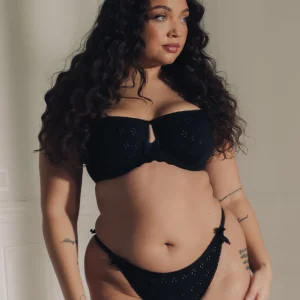 Curvy Kate Flora Balcony Bra Black