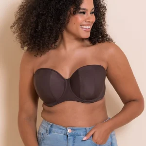 Curvy Kate Luxe Strapless Multiway Bra Cocoa Brown