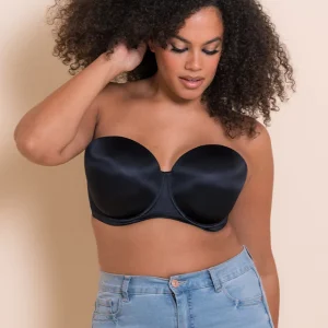 Curvy Kate Smoothie Moulded Strapless Multiway Bra Black