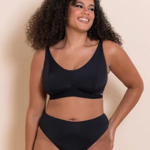 Curvy Kate Zen Non-Wired Bralette Black