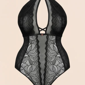 Scantilly Opulence Multiway Stretch Lace Body Black